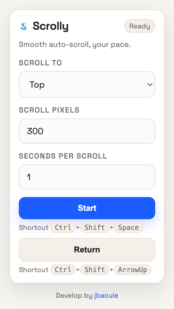 Extension preview